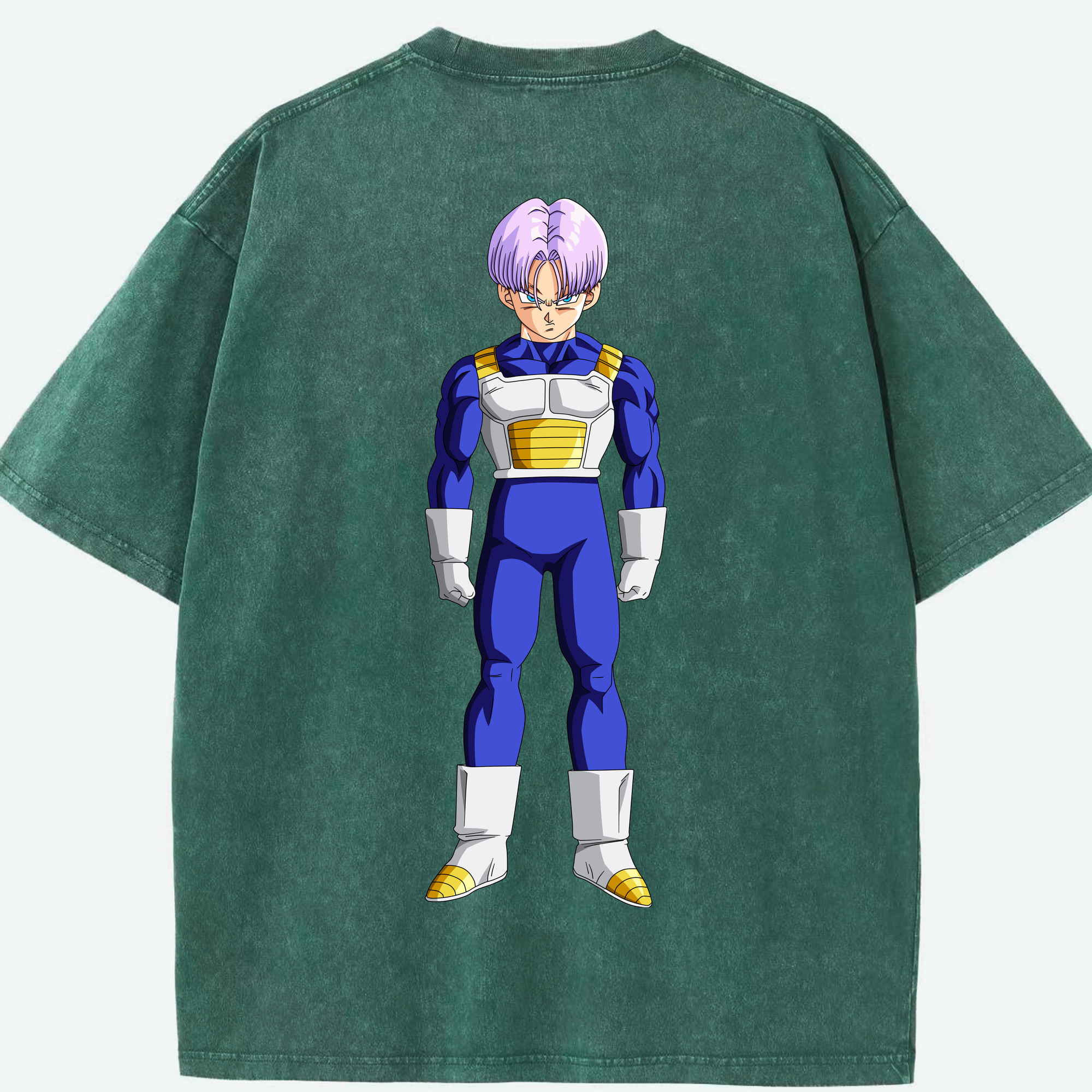 （画像用） ドラゴンボール DRAGON BALL 綿100% ヴィンテージ風 半袖Tシャツ（背面プリント）